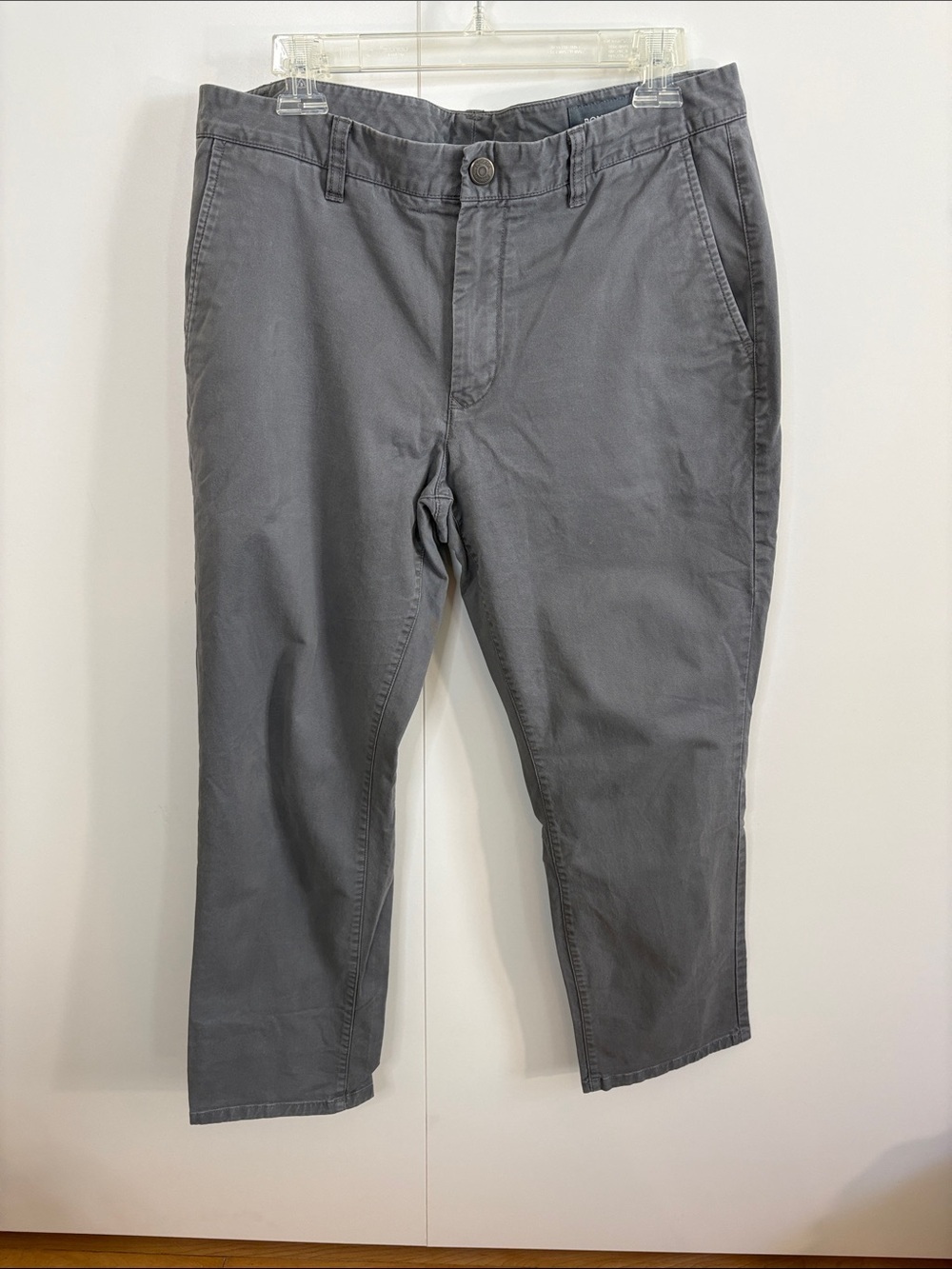 Bonobos Slate Gray Chino Slim Pants 34/28